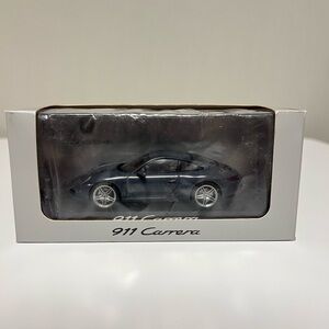 Porsche 911 Carrera Blue/Grey Metal 1:43 Herpa WAP 020 116 OG